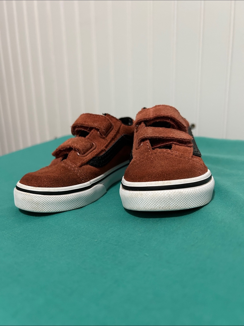 Vans - toddler Velcro old skool sz: 7.0 - Picture 4 of 12